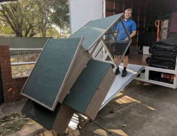 expert Illawarra removalists & storage - loading boxes onto truck